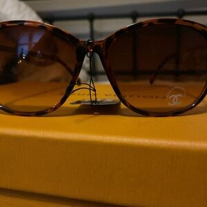 CHANEL Tortoise Sunglasses